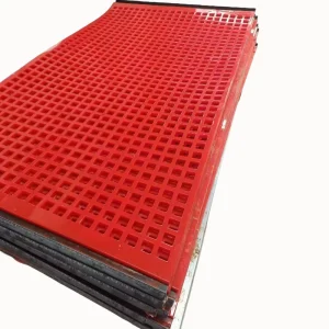 Customizable High Wear Resistant Red Polyurethane Fine Screen Corrosion Resistance for Mining Ore Washing