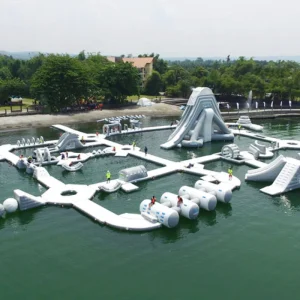 Customizable Inflatable Water Park Commercial Floating Recreation Equipment for Pool Lake Beach Use Supply