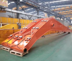 Customizable Long Boom Arm 30 40 Ton Excavator Demolition Boom Arm 10 20m Gearbox Core Components With 1 Year Warranty