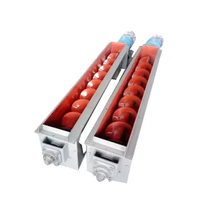 Customizable U Type Screw Conveyor High Efficiency Industrial Conveying Unit Mining Building Fertilizer Transmission
