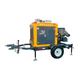 Customized Dry Run Diesel Engine Driven High Lift Mine Water Pump