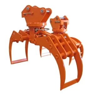 Customized Excavator Grapple Wooden Grapple