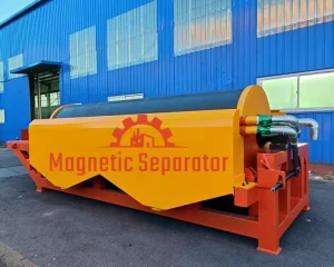 Customized Iron Sand High Intensity Wet Magnetic Separator Drum Magnetic Roller Separator Rotary Magnetic Mineral Separator