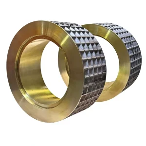 Customized Non standard High Wear Resistant Ball Drum Skin and Solid Drum Shell Used for Briquette Machines and Roller Presses