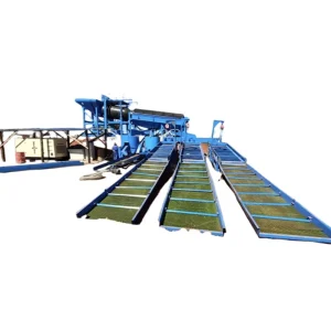Customized Portable Mobile Gold Panning Drum Type Mineral Processing Machinery Motor Core for Dry Land Gold Sorting Equipment