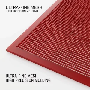 Customized Red PU Dewatering Screen Panel Fine Mesh Polyurethane Sieve Shaker Media for Iron Ore