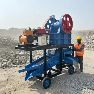 Customized Service for Small Scale Crushing Plant Ore Crushing with 250*400 Jaw Crusher and Screening Machine