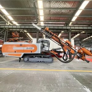 D470C Integrated Down the Hole Drill Rigs Large Diameter Surface Drill Rig 24 bar Crawler Hydraulic Blasthole Drill Rig