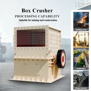 DLPC Series Large Feed Box Crusher Machine Station for Mining & Construction Large Capacity Stable Performance Low Maintenance