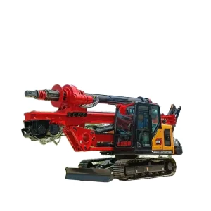 DR 80 CE Certified Small Rotary Drill Rig OEM 15m Depth Gear Core Components