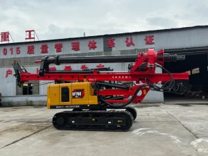 DR 80 Rotary Drilling Rig with 15m Depth and 350 1500mm Diameter Gear Cored Multi Soil Application