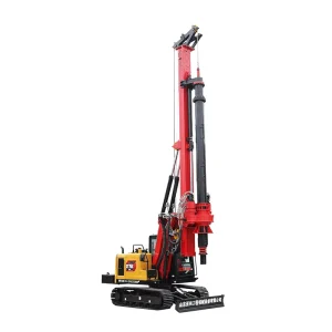 DR 80 Small Rotary Drill 15m Depth Gear Fully Hydraulic System Construction Machinery Pile Drivers Direct Factory Sales