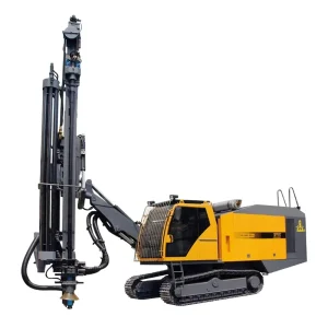 DTH Drill Rig Integrated Type Hydraulic Gear Drive Blast Hole DTH Drilling Rig Machine