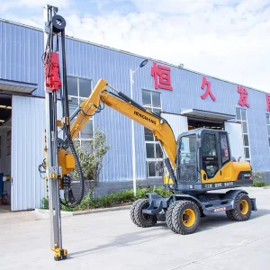 DTH Drilling Equipment DTH Drilling Rig Mounted on Excavator