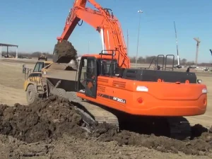 DX350LC 7K 36Ton Large Crawler Excavator High Productivity Mining Digging Machine