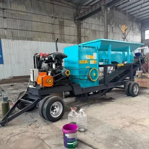Deep Mountain Non electric Mine diesel Power Hard Rock Stone Mobile Crusher Export Quotation