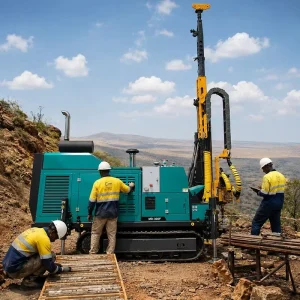 Diesel 800m Hydraulic Gearbox Pump Motor Core Drilling Rig Gold Mineral Exploration Geological Survey Diamond New Engine