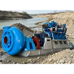 Diesel Driven Gravel Pump for Africa