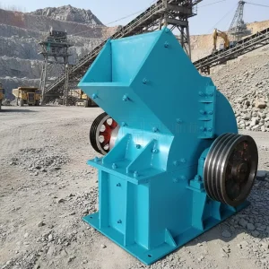 Diesel Engine Hammer Crusher Machine No Electricity Required