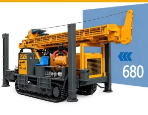 Diesel Engine Mine Drilling Rig for Mining High Quality Equipment 680 Special Equipment for Deep Well Drilling