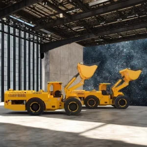 Diesel LHD Loader 1.5 Yard Bucket Power Shift Transmission for Ore Loading TC-100P