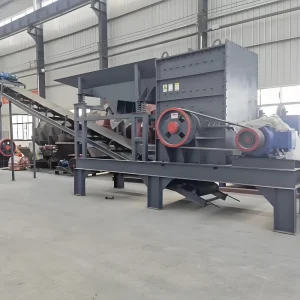 Diesel Portable Mobile Box Crusher All-in-one Breaking Set for River Pebble Andesite for Municipal Road Raw Material Station