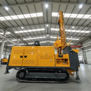 Diesel Powered 2200m Core Drilling Rig with Steel Crawler Chassis for Mining Applications