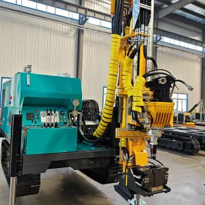 Diesel Powered 800m Full Hydraulic Gearbox Pump Wireline Diamond Drilling Rig for Gold Mineral Exploration Geological