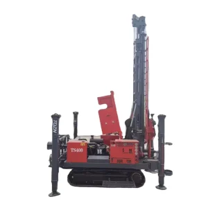Diesel Powered Crawler Water Well Drilling Rig with Engine Pump Motor for Mine Drilling