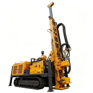 Diesel Powered Hydraulic Core Drilling Rig for Deep Water Well Exploration