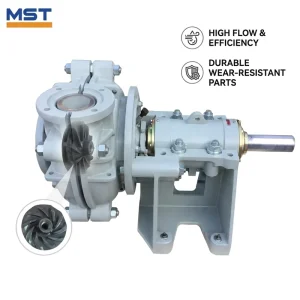Diesel Powered Mud Pump for Sand Suction and River Dredging Operations Horizontal Slurry Pump