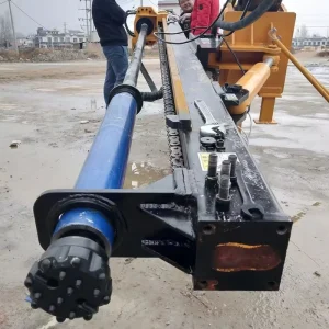 Diesel Powered Rotary Drilling Rig for Mining & Construction Modified for Excavator Use with Pump & Motor