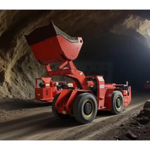 Diesel Underground Mining Scooptram LHD with 4t Rated Load and 2m Bucket Volume for Tunnel Rock Gold Mining