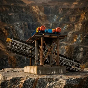 Double Roll Crusher 1000t h Capacity AC Motor for Mining Lignite and Sub Bituminous Coal