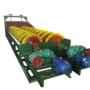 Double Screw Sand Washer Spiral Ore Sand Washing Machine for Quartz Sand Lithium Mica Gravel Washing