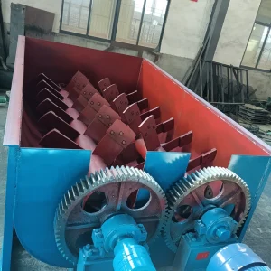 Double Screw Spiral Sand Washer High Capacity 10-100T/H Ore Washing Machine with 4KW AC Motor for Mining Minerals