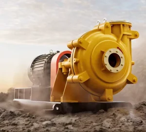 Double Shell High Pressure Centrifugal Slurry Pump High Chromium Alloy Impeller Large Flow Sand Pump for Coal Mine Applications