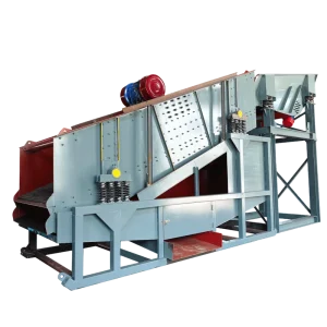 Double-layer Steel Vibrating Gold Screening Machine with Spray Head Motor-Driven 200-300tph Capacity
