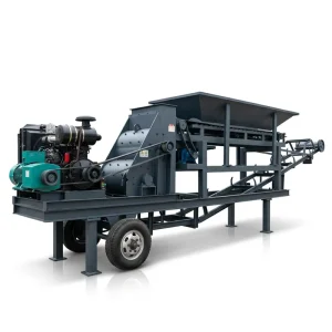 Double stage Screenless Crusher Mining and Construction Waste Crushing Equipment No Clogging