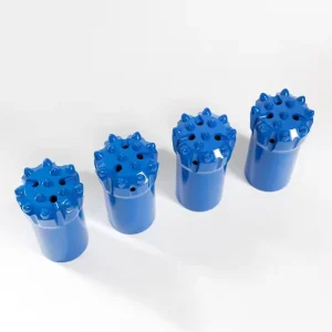 Down the Hole DTH Drill Bits Heavy Duty Threaded Forged Carbon Steel for Mining and Tunneling Projects