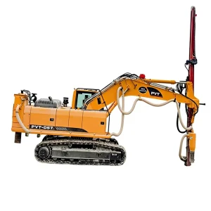 Down the Hole Drill Rig for Mining and Hard Rock Drilling 140-165mm Diameter Max 30m Depth Cummins Engine Diesel-Powered