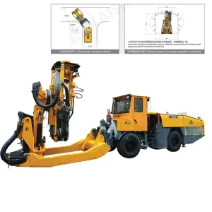 Downhole Mining Drilling Rig Machine for Underground Coal Mine and Underground Engineering Drilling