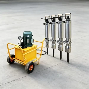Drill Hole Rock Splitter Integrated Drilling and Splitting Machine for Mine Exploitation