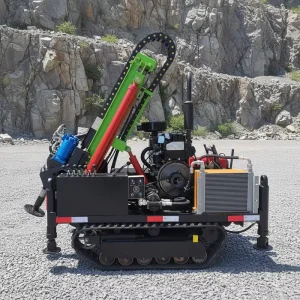 Drill Rig Track Mounted Compact Down the Hole (DTH) Drilling Rig Drilling Depth 150m Dual Hydraulic Power Head Configuration