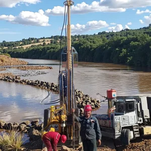 Drilling Machines and Mining Equipment for 800-meter Depth