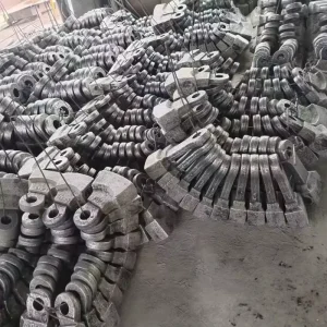 Drop-In PCZ-1512 Crusher Hammer 130kg High Chrome Wear Part for Limestone