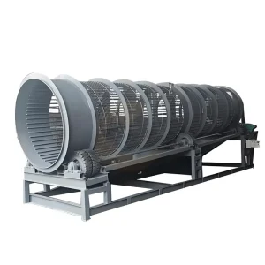 Drum Sand Screener Mobile High Efficiency Sand Screening Machine Customizable