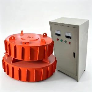 Dry Type RCDB Suspended Electromagnetic Separator Circular Electromagnetic Iron Remover for Conveyor Belt System