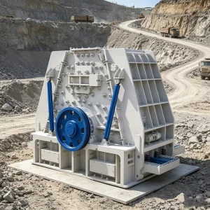 Dual Chamber Crushing Equipment High Capacity for Large Scale Production of Construction Aggregates