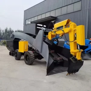 Dual Motor Engine System Underground Mining Loader Bucket Digger Mucking Rock Coal Mine Excavation Machine